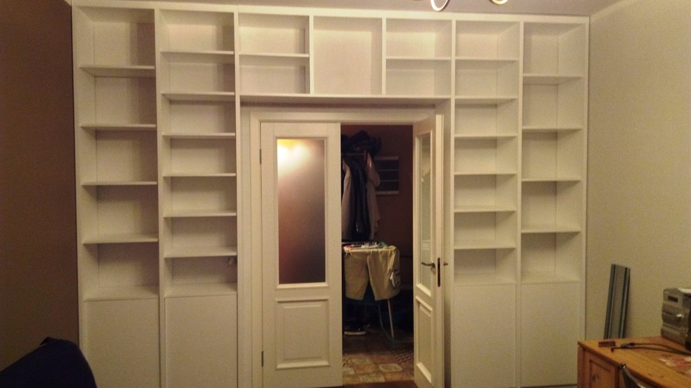 Книжный стеллаж из фанеры