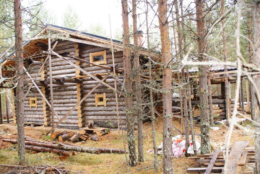 Карелия, лесной хутор на озере