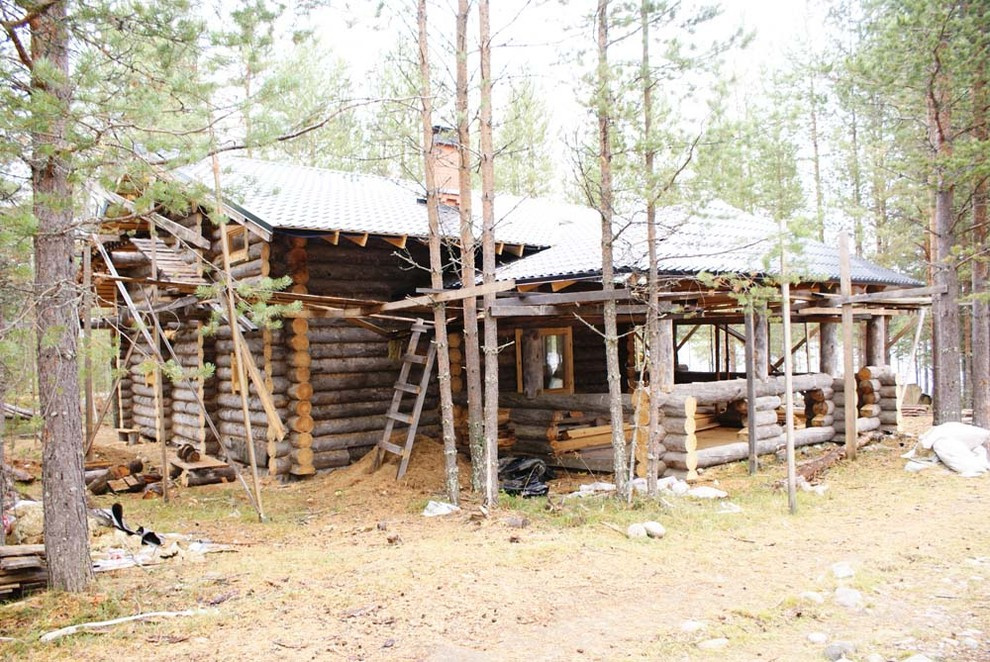 Карелия, лесной хутор на озере