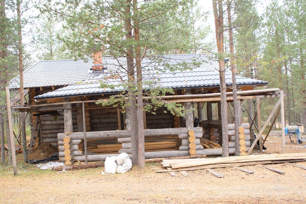 Карелия, лесной хутор на озере