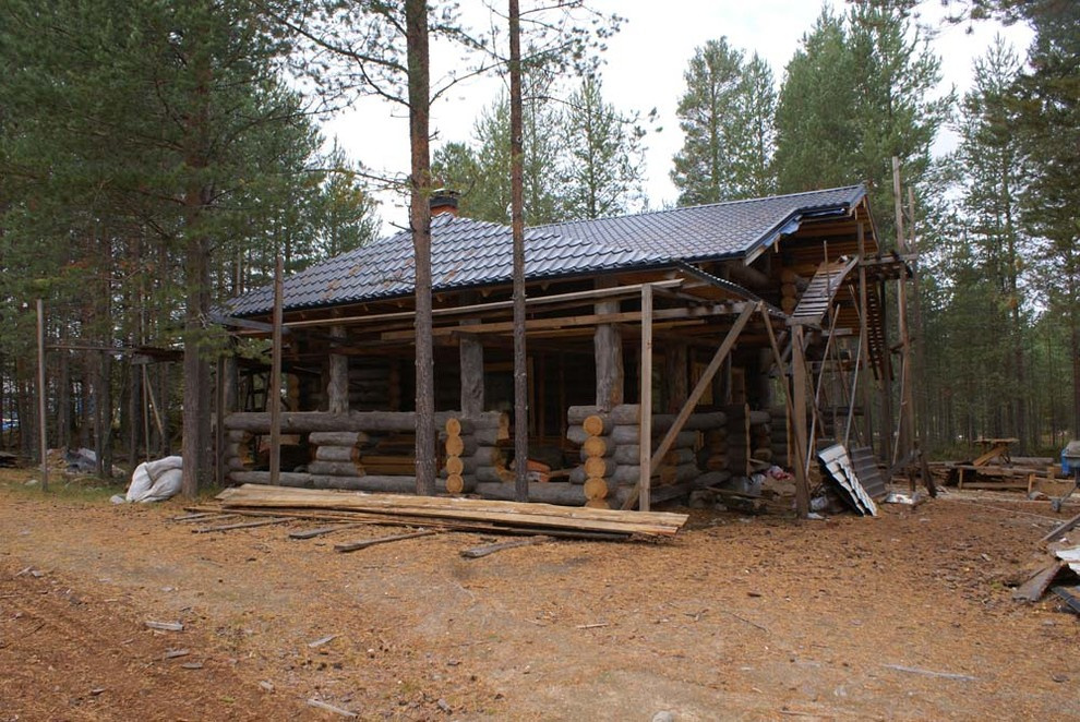 Карелия, лесной хутор на озере