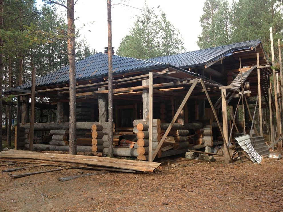 Карелия, лесной хутор на озере