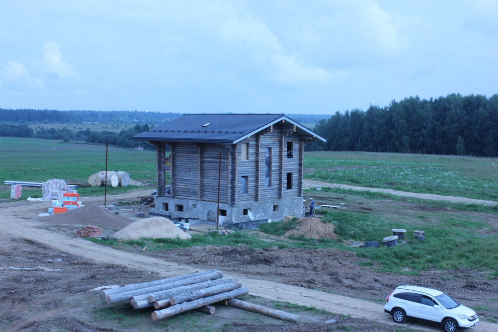 Самая большая баня из Сухостойной сосны Кело.