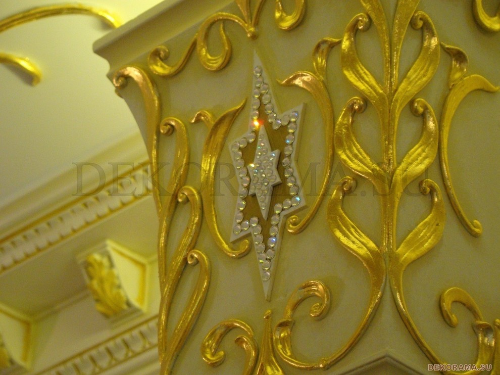 Декор лепнины