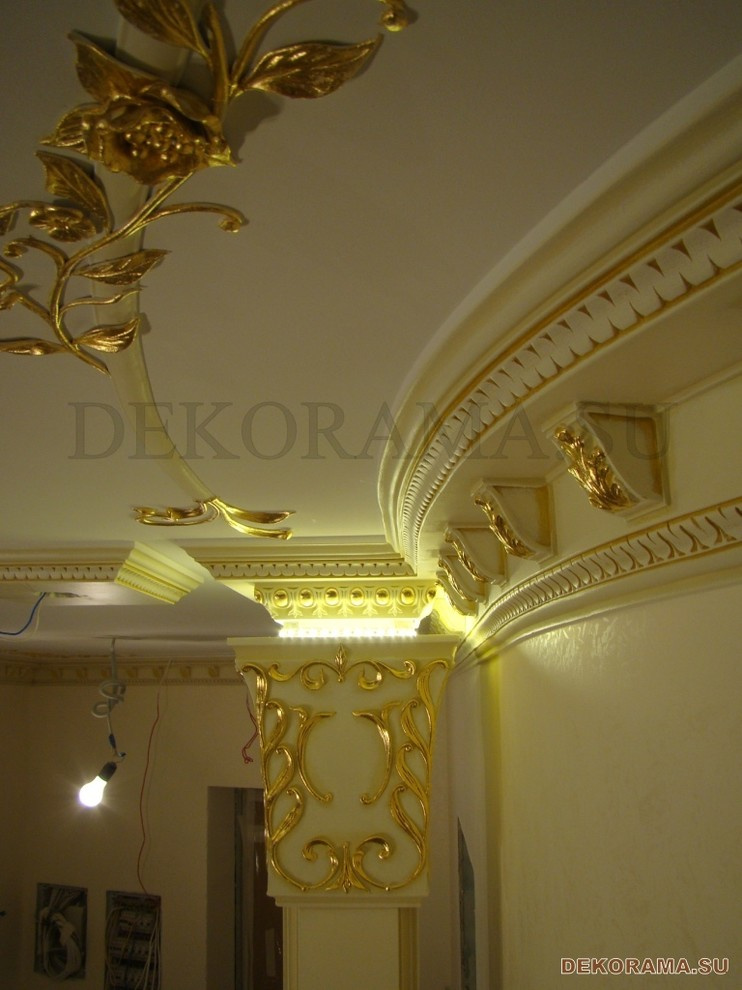 Декор лепнины