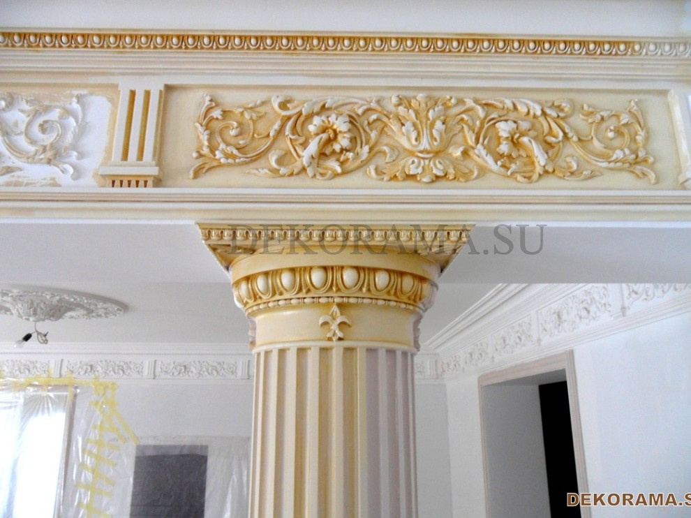 Декор лепнины