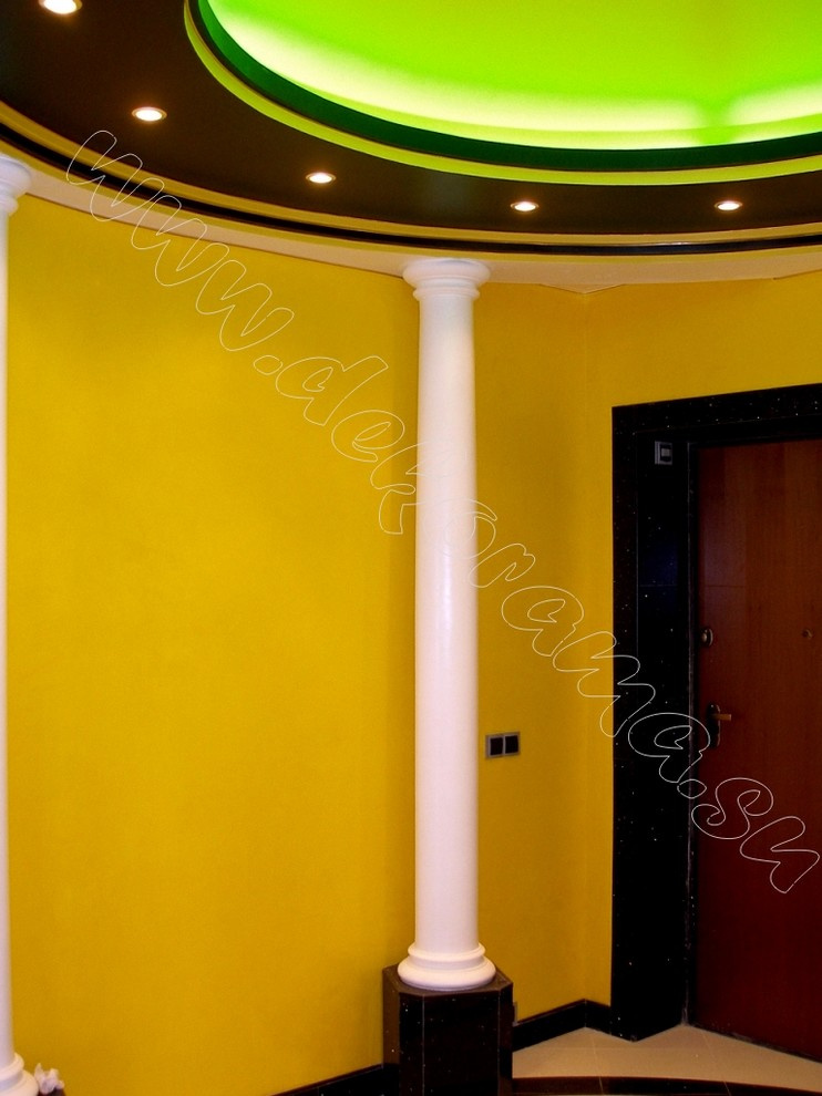 Венецианская штукатурка в интерьере