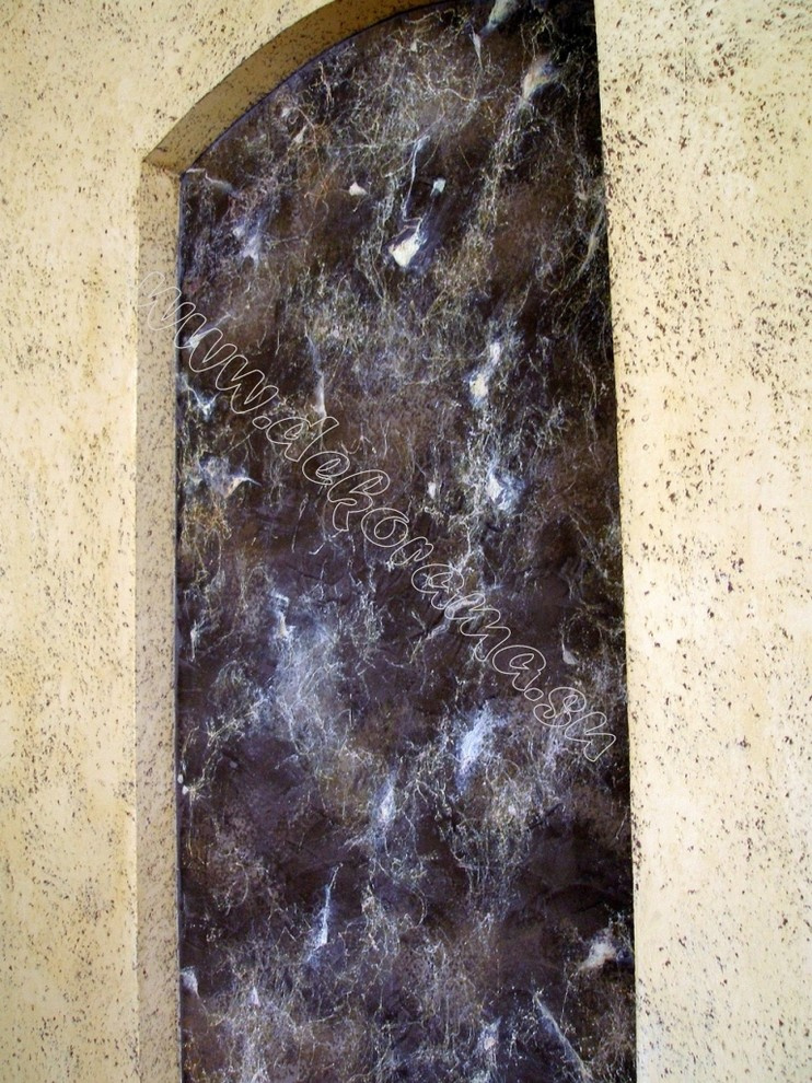 Венецианская штукатурка в интерьере