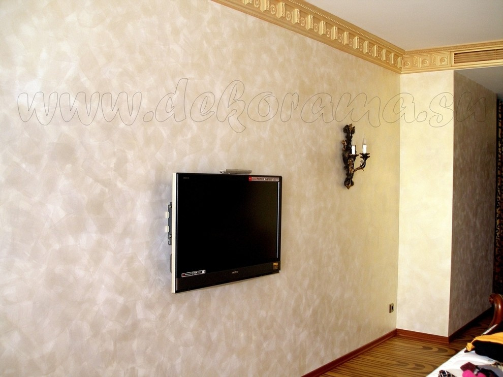 Венецианская штукатурка в интерьере