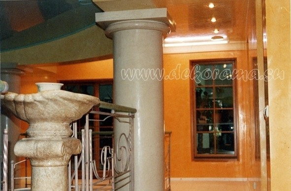 Венецианская штукатурка в интерьере