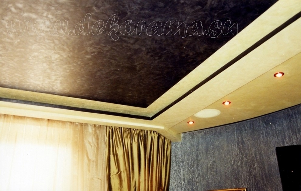 Венецианская штукатурка в интерьере