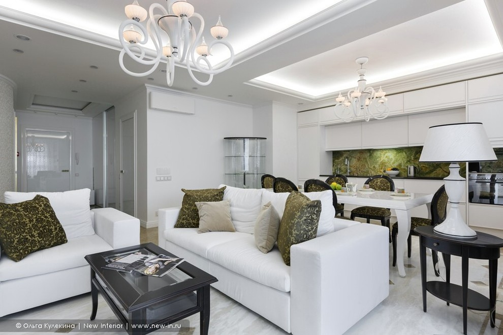 «Белоснежная Москва» - квартира на Красной Пресне - 131,3 м²