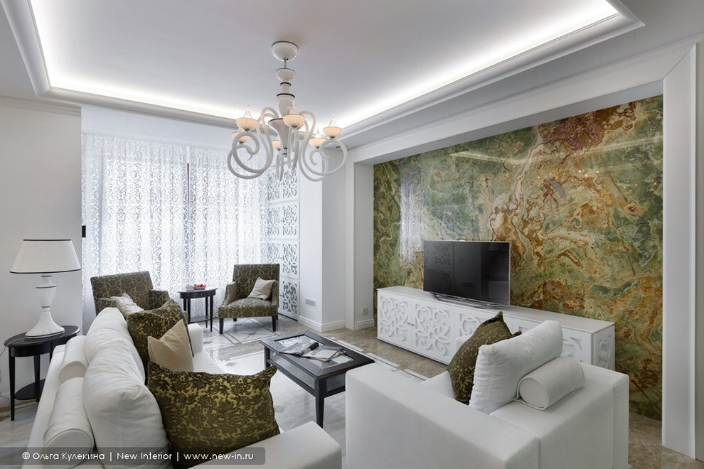 «Белоснежная Москва» - квартира на Красной Пресне - 131,3 м²