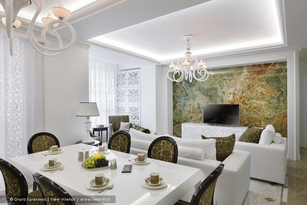 «Белоснежная Москва» - квартира на Красной Пресне - 131,3 м²