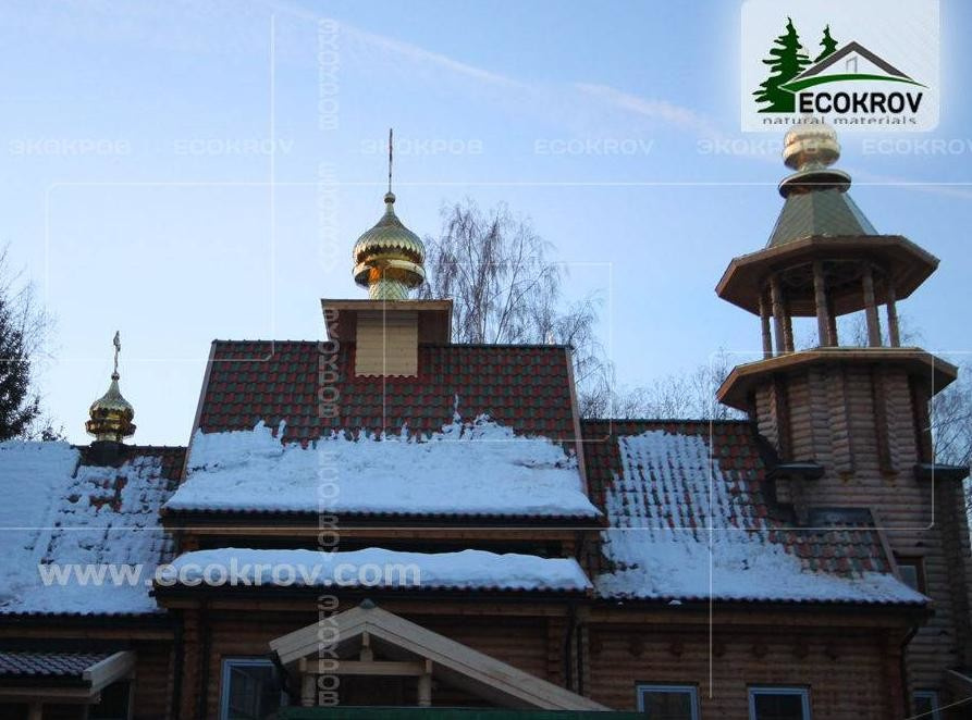 Обложка проекта: Главки храма из нитрид-титана - Сергиев Посад.