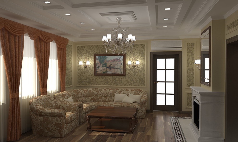 Интерьер в коттедже Одинцовского района