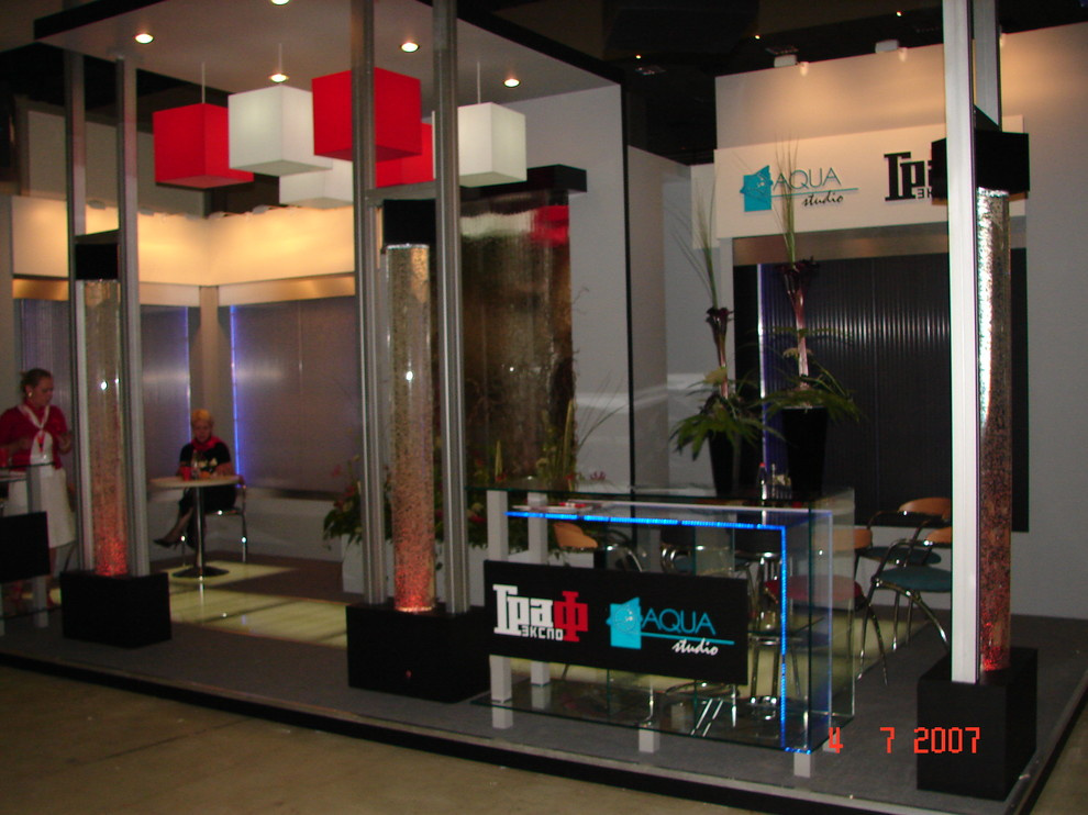 Водно-пузырьковые панели