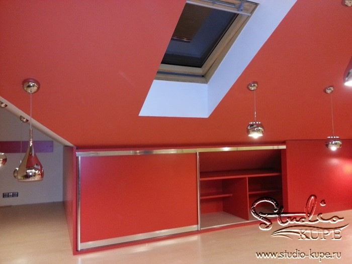 Обложка проекта: Шкафы в мансарде