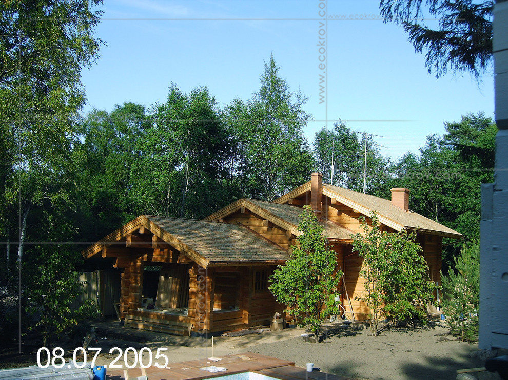 Деревянная кровля фасады интерьеры