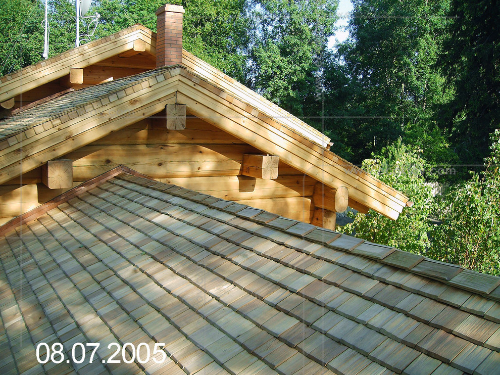 Деревянная кровля фасады интерьеры