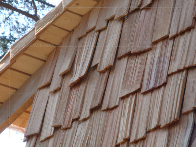 Деревянная кровля фасады интерьеры