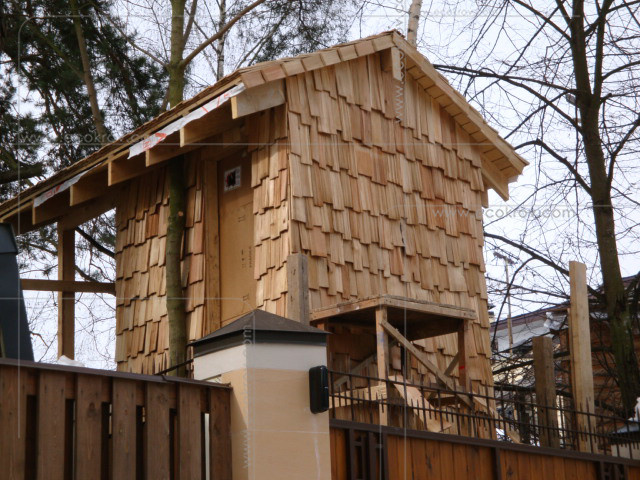 Деревянная кровля фасады интерьеры