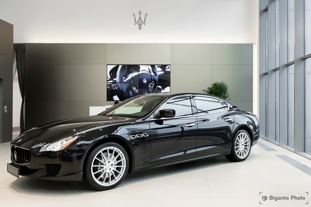 Фотосъемка автосалона Maserati Avilon