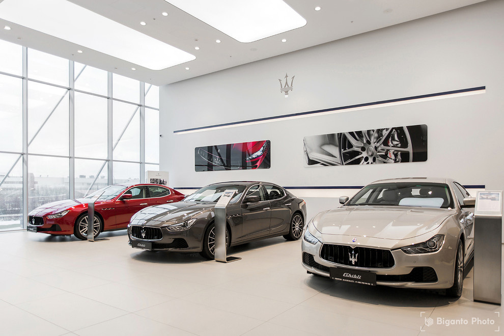 Фотосъемка автосалона Maserati Avilon