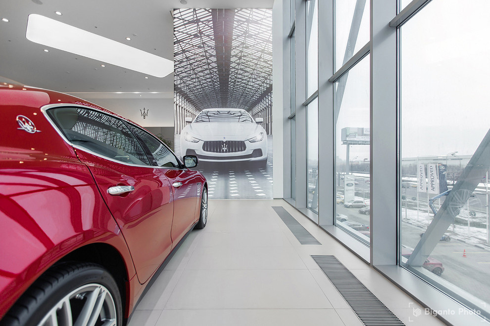 Обложка проекта: Автосалон Maserati Avilon