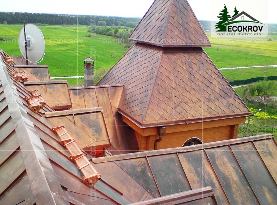 Металлическая кровля, фасады и интерьеры