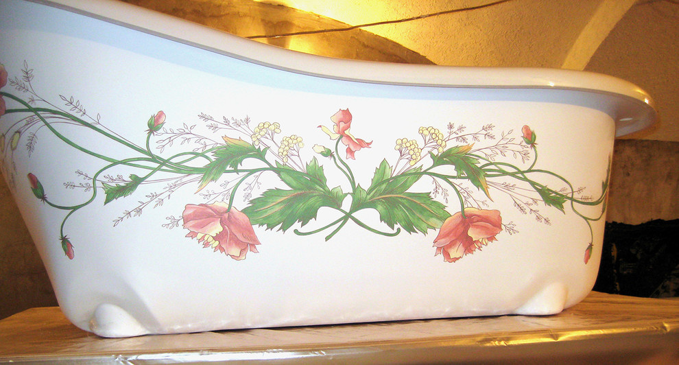 Роспись ванн (акриловых и чугунных)