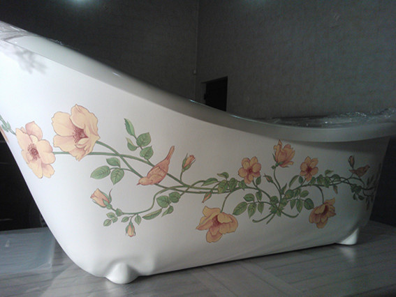 Роспись ванн (акриловых и чугунных)