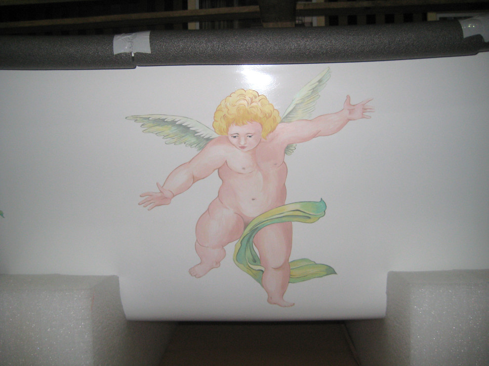 Роспись ванн (акриловых и чугунных)