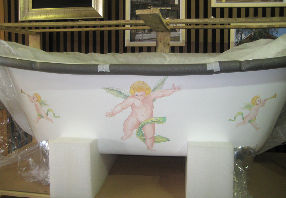 Роспись ванн (акриловых и чугунных)