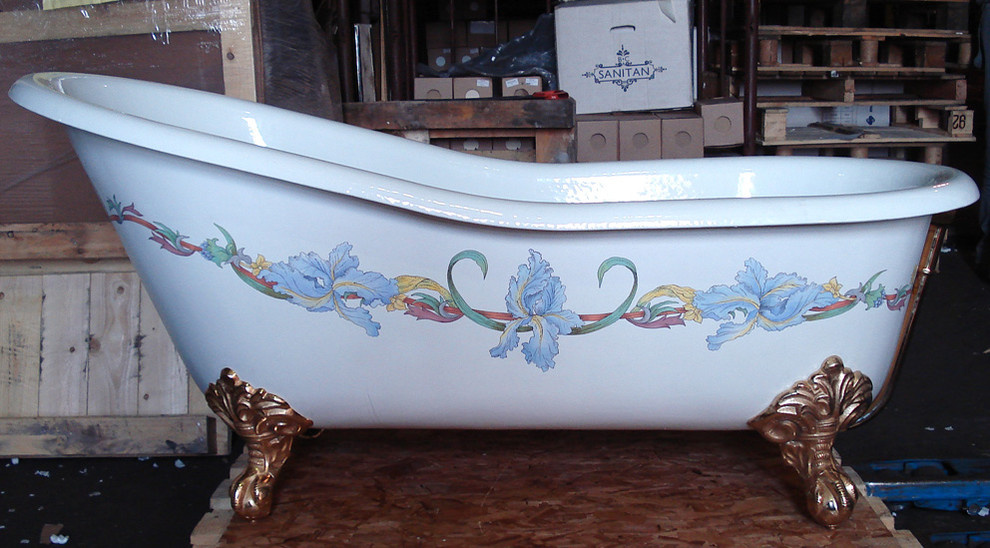 Роспись ванн (акриловых и чугунных)