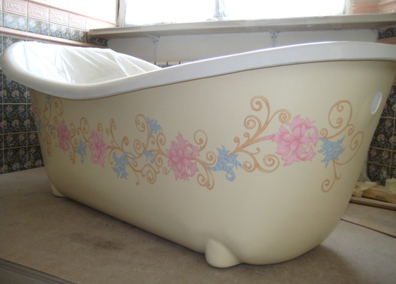 Роспись ванн (акриловых и чугунных)