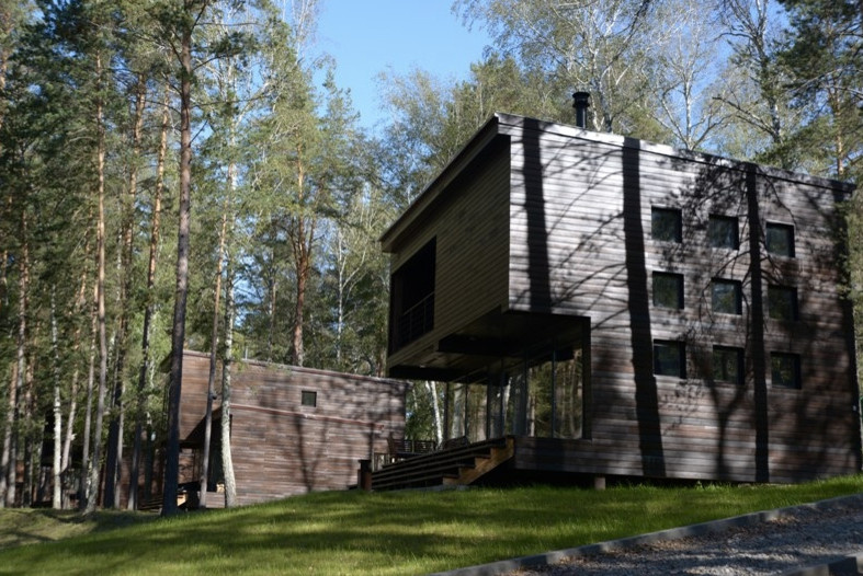 коттеджи эко-отеля Алтика