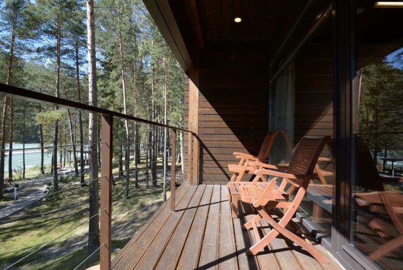 коттеджи эко-отеля Алтика