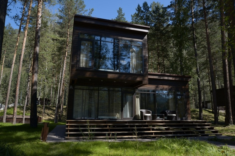 коттеджи эко-отеля Алтика