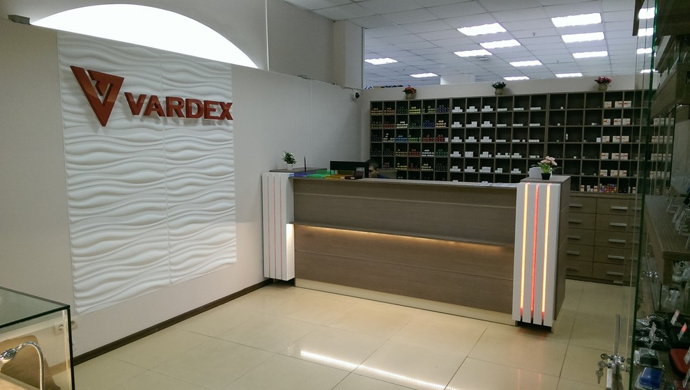 Торговое оборудование для компании "Vardex"