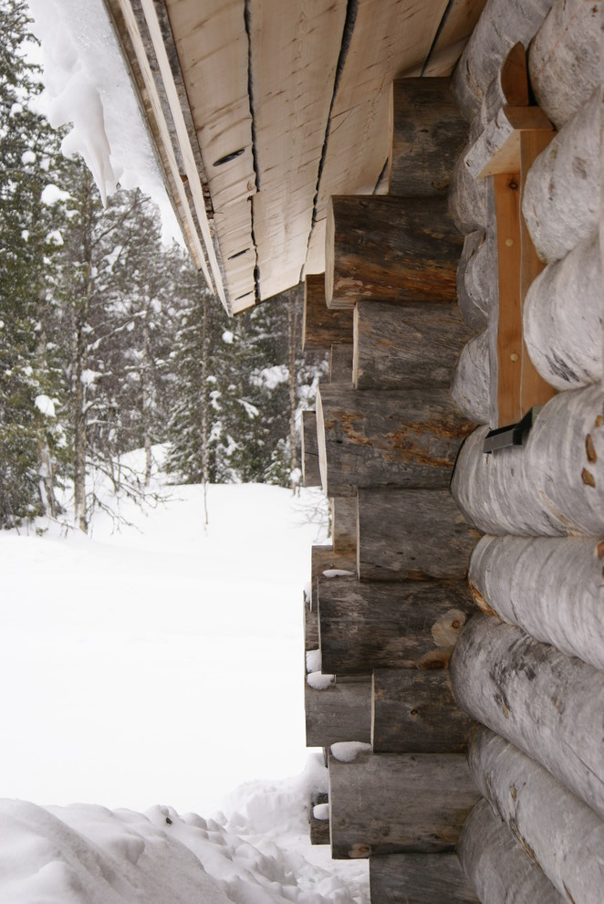 Дом из сосны kelo