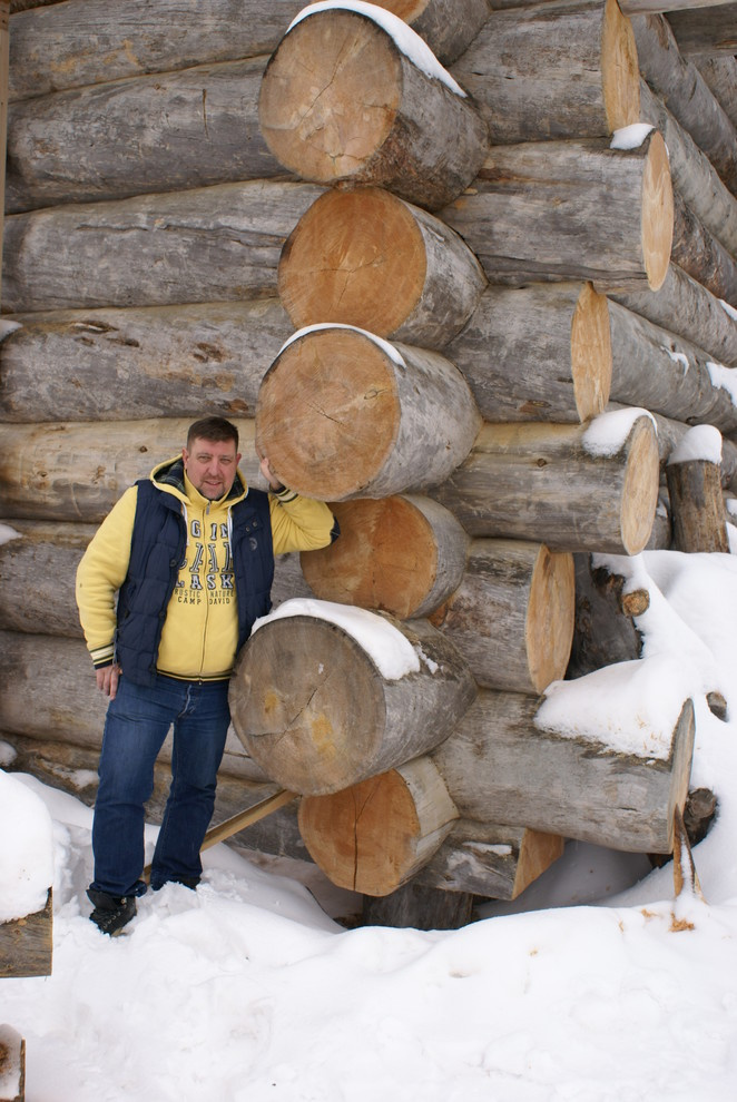 Дом из сосны kelo