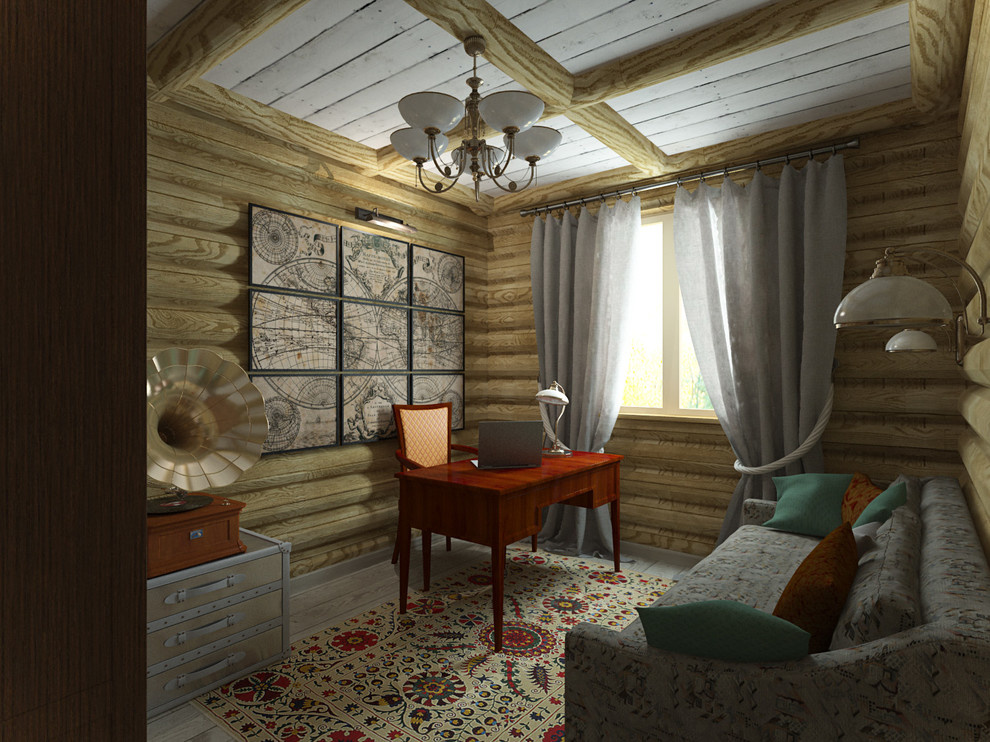 Проект загородного дома "Изба"