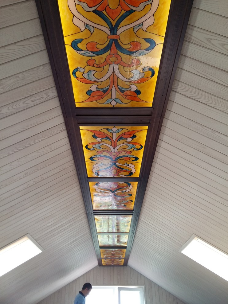 Stained glass and glass painting
