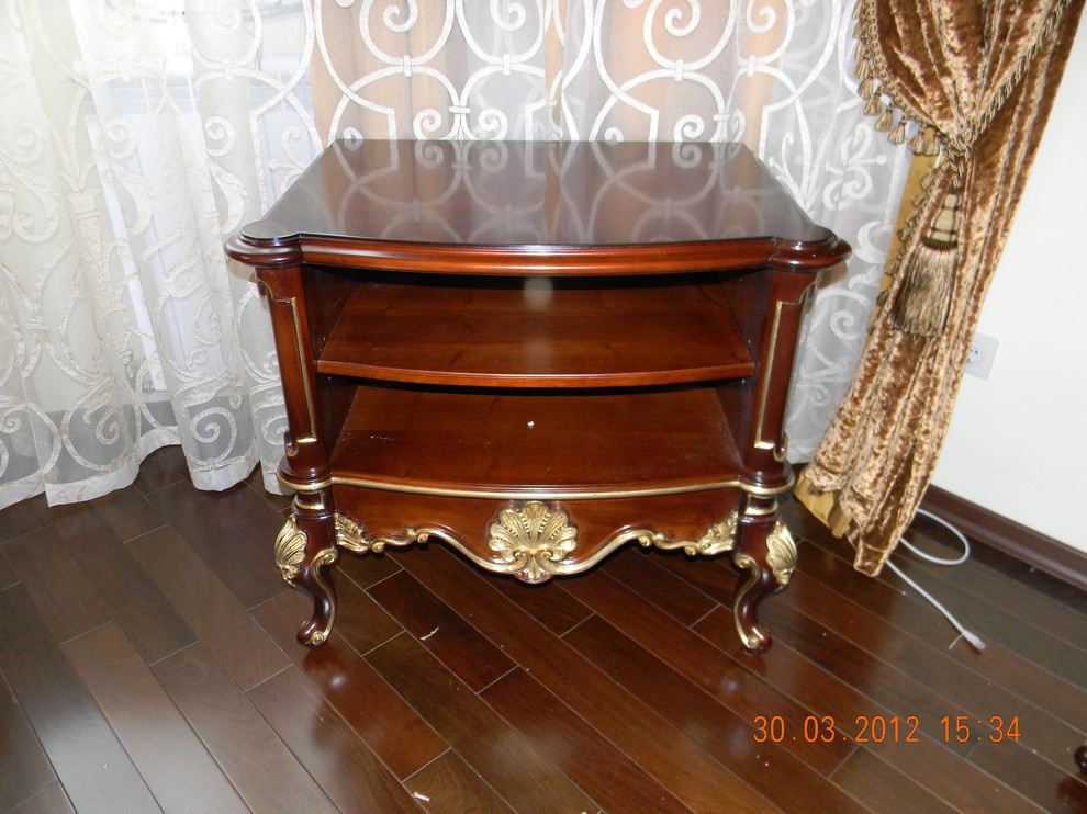 Классический интерьер и современная спальня для сына