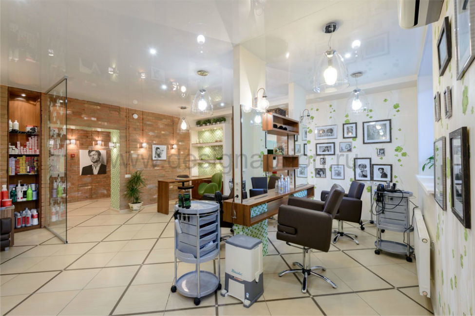 Салон красоты с элементами лофта