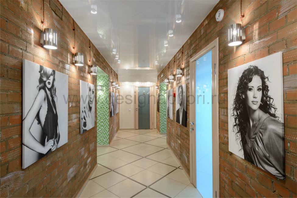 Коридор салона красоты