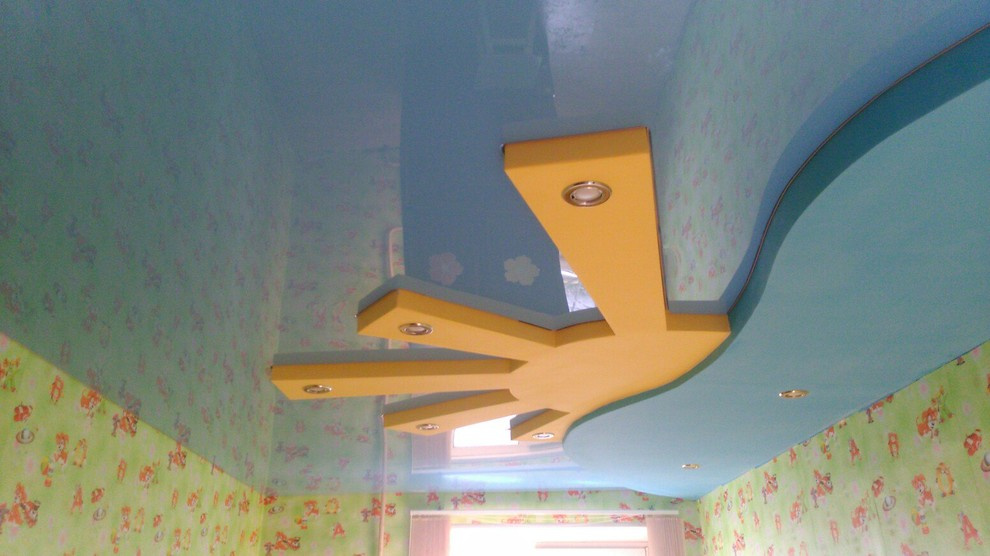 Натяжные потолки наша работа