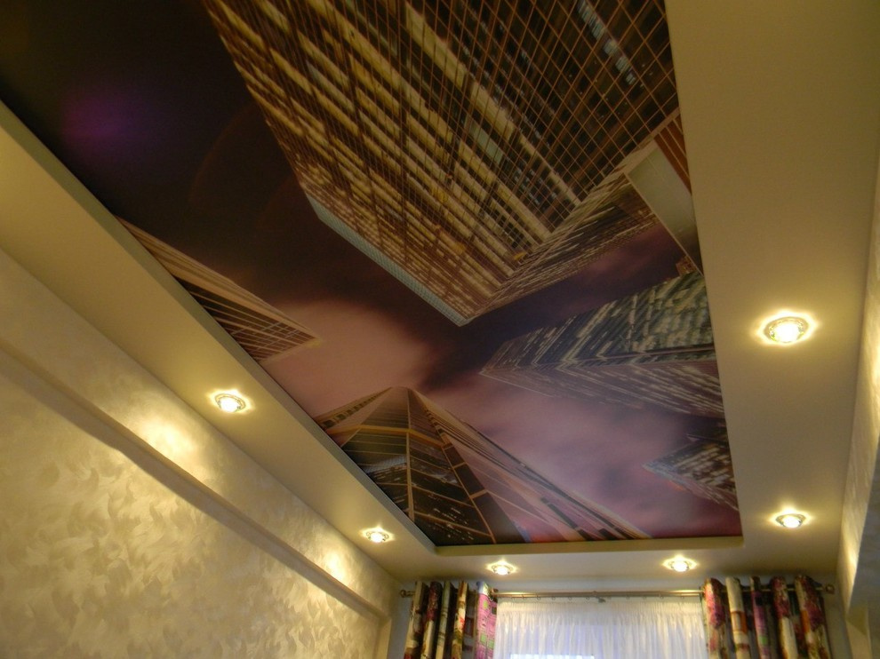 Натяжные потолки наша работа