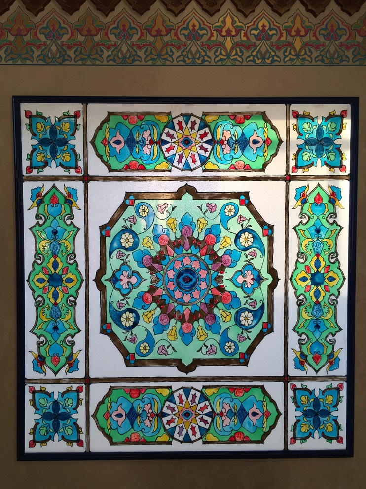 Stained glass and glass painting